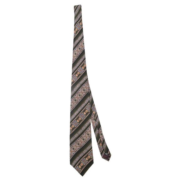 Christian Dior Monsieur Printed Neck Tie in Multicolor Silk - Picture 1 of 4